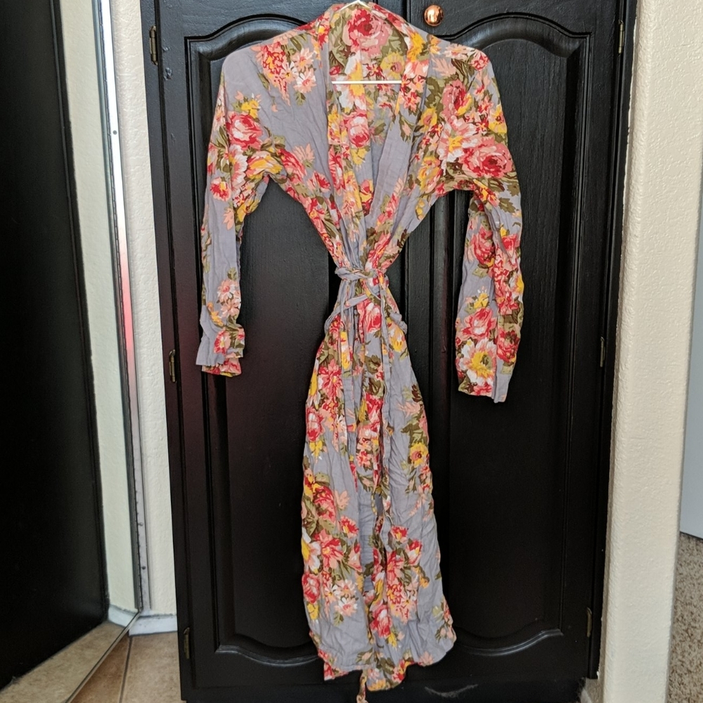 100% cotton handmade robe